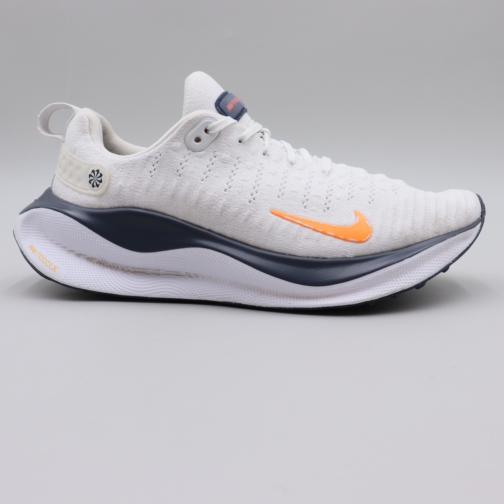 Nike ReactX Infinity Run 4 Size 8 Platinum Tint Thunder Blue Sneakers DR2665-010
